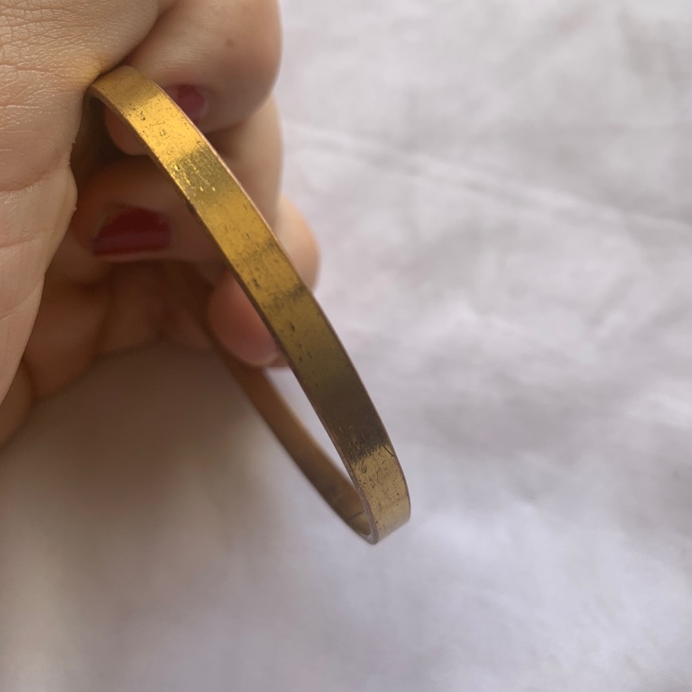 Gold Bangle Bracelet